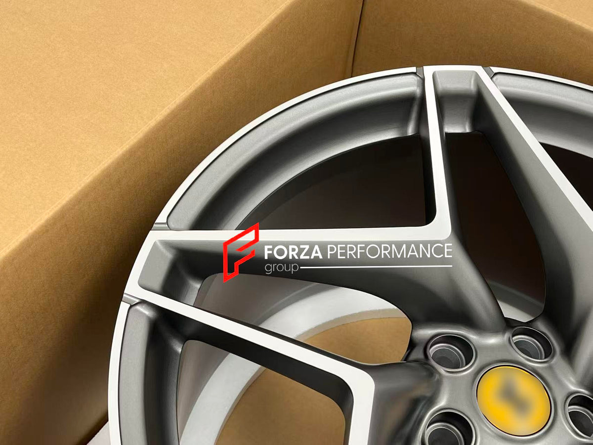 20 21 INCH FORGED WHEELS RIMS for FERRARI 296 GT3 GTB GTS SPECIALE F171 2026 custom fit buy OEM Ferrari F8 Tributo style design wheels