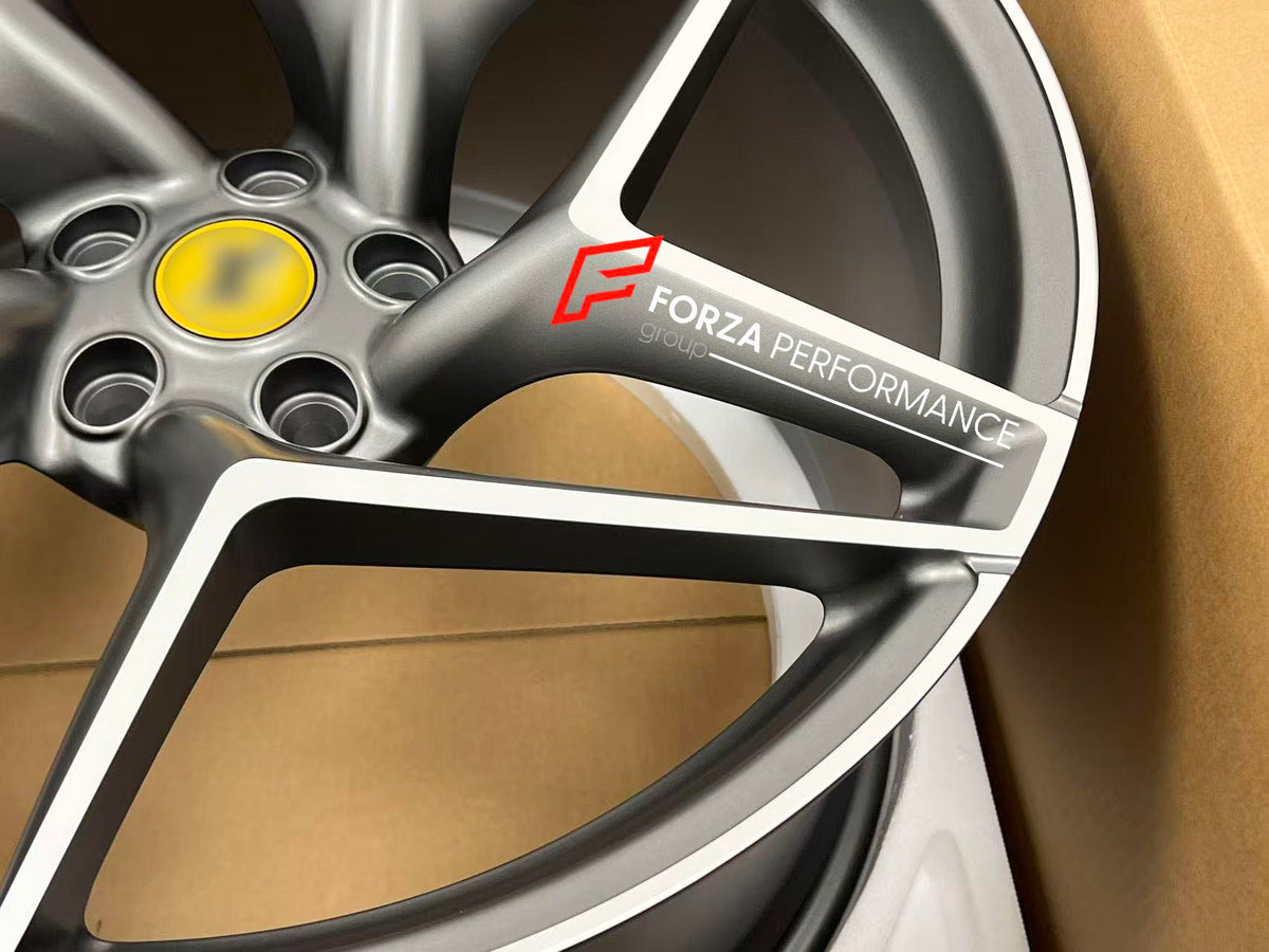 20 21 INCH FORGED WHEELS RIMS for FERRARI 296 GT3 GTB GTS SPECIALE F171 2026 custom fit buy OEM Ferrari F8 Tributo style design wheels