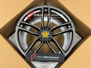 20 21 INCH FORGED WHEELS RIMS for FERRARI 488 GTB SPIDER 2020 custom fit buy OEM Ferrari 488 GTB style design wheels