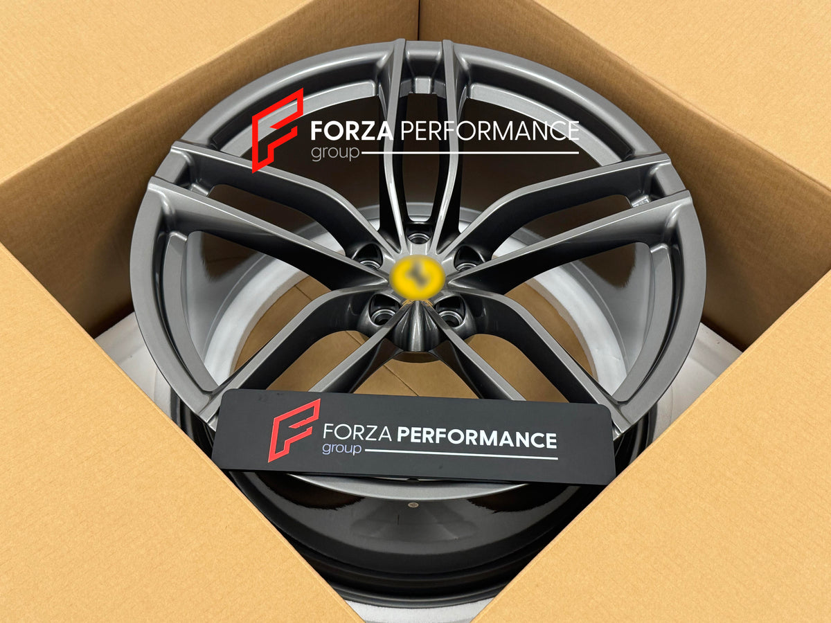 20 21 INCH FORGED WHEELS RIMS for FERRARI 488 GTB SPIDER 2020 custom fit buy OEM Ferrari 488 GTB style design wheels