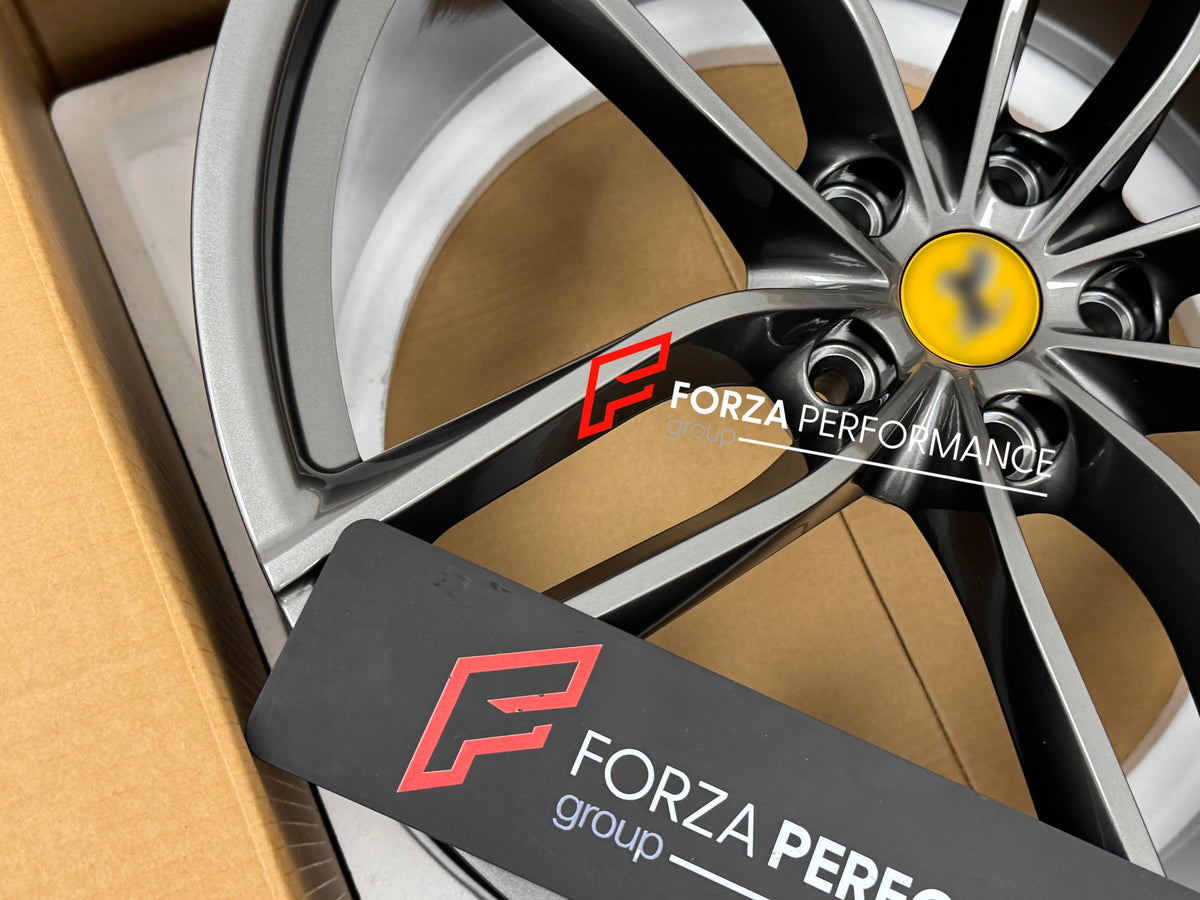20 21 INCH FORGED WHEELS RIMS for FERRARI 488 GTB SPIDER 2020 custom fit buy OEM Ferrari 488 GTB style design wheels