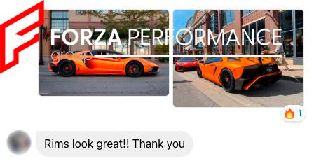  20 21 INCH FORGED WHEELS RIMS for LAMBORGHINI AVENTADOR LP700-4 2015 custom fit buy OEM DIANTHUS style wheels