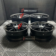 20 21 INCH FORGED WHEELS RIMS for LAMBORGHINI HURACAN STO LP 640-2 2019 custom fit buy Dymag and Avant Garde DM04 Duoblock style design wheels