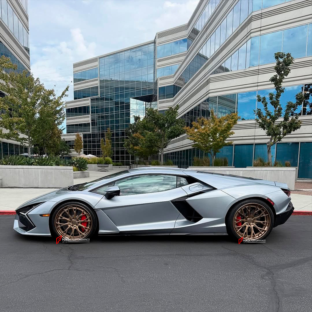 We manufacture premium quality forged wheels for LAMBORGHINI REVUELTO 2023 - 2025&nbsp;in any design, size, color.

THIS WHEEL DESIGN CAN BE CUSTOM-MADE FOR YOUR CAR IN ANY SIZE AND COLOR OPTIONS
Available in monoblock, 2-piece, 3-piece, duoblock, beadlock
3D wheel renderings are provided according to the exact dimensions and specifications requested by the client, ensuring proper fitment for their car prior to production

OPTIONS:&nbsp;

Brushed, polished, chrome, dual-color, milled face&nbsp;&nbsp;
Floati