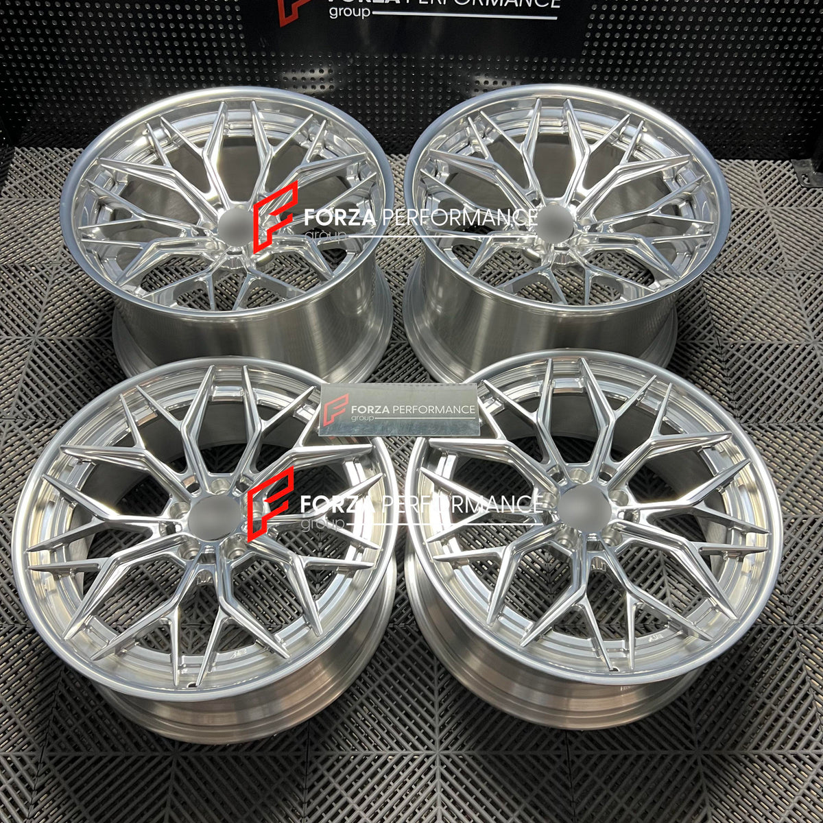 FORGED WHEELS RIMS FOR MCLAREN P47 SUV 2028+ Forza Performance custom fit buy Silver style design wheels