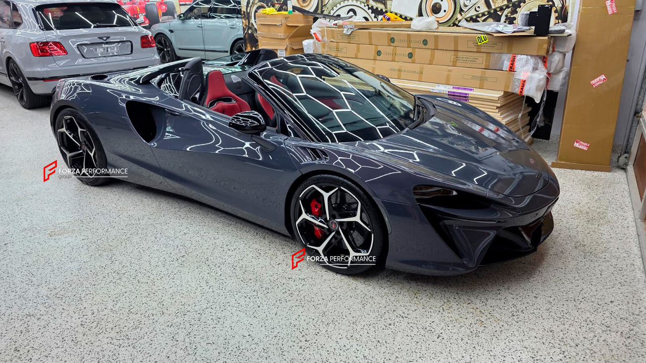 20 21 INCH FORGED WHEELS RIMS for MCLAREN ARTURA SPIDER 2025 custom fit OEM MCLAREN W1 STYLE