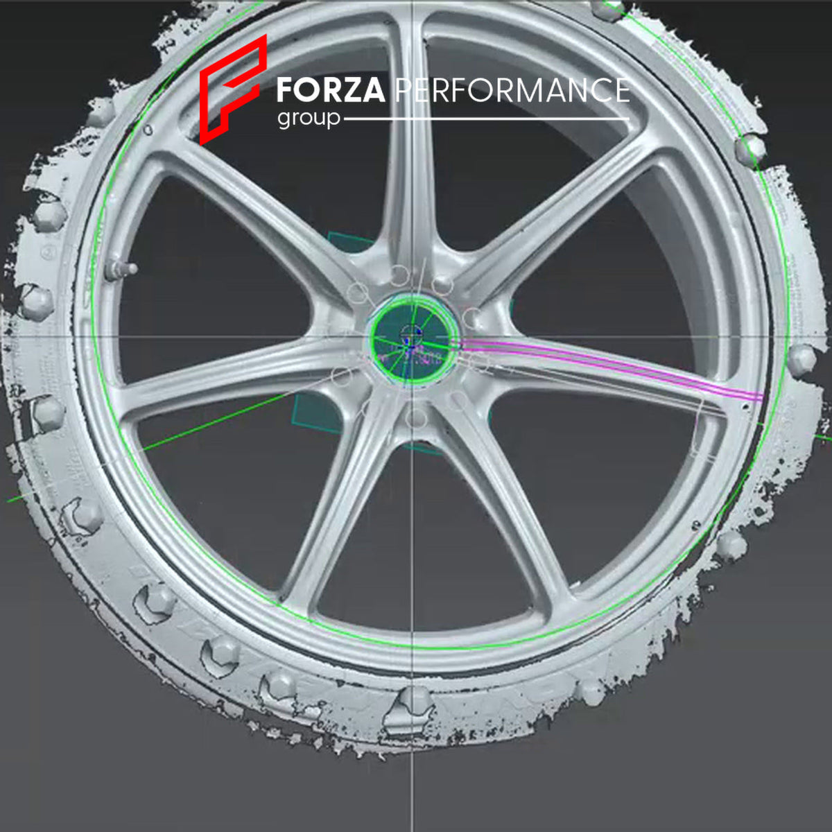 FORGED WHEELS RIMS for PAGANI CODALUNGA SPEEDSTER 2025+ Forza Performance