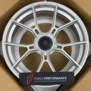 We manufacture premium quality forged wheels rims for Porsche 911 992.1 CARRERA S 2019 - 2025 in any design, size, color.

WHEEL SIZE:

Front: 20 x 8.5 ET 48
Rear: 21 x 11.5 ET 62
PCD: 5 x 130
CB: 71.6
Finish: Satin Matte Silver
Material: 6061-T6 Forged Aluminum

THIS WHEEL DESIGN CAN BE CUSTOM-MADE FOR YOUR CAR IN ANY SIZE AND COLOR OPTIONS
Available in monoblock, 2-piece, 3-piece, duoblock, beadlock
3D wheel renderings are provided according to the exact dimensions and specifications requested by the clie