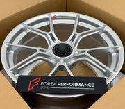 We manufacture premium quality forged wheels rims for Porsche 911 992.1 CARRERA S 2019 - 2025 in any design, size, color.

WHEEL SIZE:

Front: 20 x 8.5 ET 48
Rear: 21 x 11.5 ET 62
PCD: 5 x 130
CB: 71.6
Finish: Satin Matte Silver
Material: 6061-T6 Forged Aluminum

THIS WHEEL DESIGN CAN BE CUSTOM-MADE FOR YOUR CAR IN ANY SIZE AND COLOR OPTIONS
Available in monoblock, 2-piece, 3-piece, duoblock, beadlock
3D wheel renderings are provided according to the exact dimensions and specifications requested by the clie