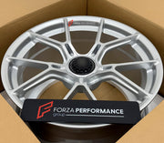 We manufacture premium quality forged wheels rims for Porsche 911 992.2 Carrera 2026 in any design, size, color.

WHEEL SIZE:

Front: 20 x 8.5 ET 48
Rear: 21 x 11.5 ET 62
PCD: 5 x 130
CB: 71.6
Finish: Satin Matte Silver
Material: 6061-T6 Forged Aluminum

THIS WHEEL DESIGN CAN BE CUSTOM-MADE FOR YOUR CAR IN ANY SIZE AND COLOR OPTIONS
Available in monoblock, 2-piece, 3-piece, duoblock, beadlock
3D wheel renderings are provided according to the exact dimensions and specifications requested by the clie