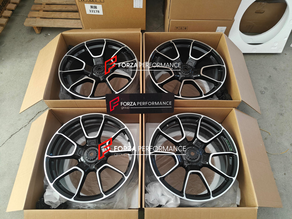 20 21 INCH FORGED WHEELS RIMS for PORSCHE 911 992.1 TURBO 2024 custom fit buy OEM Porsche 992 Turbo S style design wheels