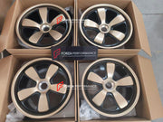 20 21 INCH FORGED WHEELS RIMS for PORSCHE 911 992.2 2026 GT3 TOURING Forza Performance custom fit buy OEM PORSCHE Fuchs style design wheels