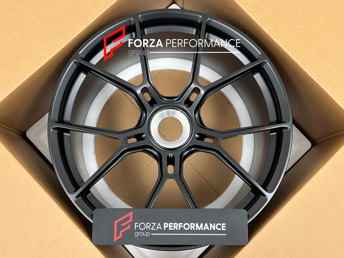 20 21 INCH FORGED WHEELS RIMS for PORSCHE 911 992.2 TURBO S 2027 Forza Performance custom fit buy OEM 911 992.2 GT3 style design wheels