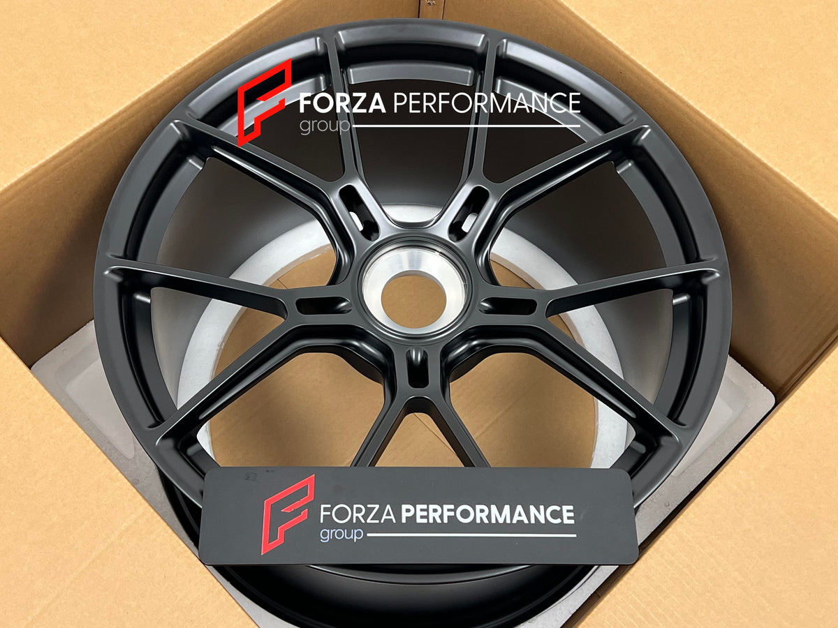 20 21 INCH FORGED WHEELS RIMS for PORSCHE 911 992.2 TURBO S 2027 Forza Performance custom fit buy OEM 911 992.2 GT3 style design wheels
