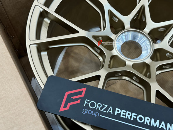 FORZA PERFORMANCE 20 INCH FORGED WHEELS RIMS for PORSCHE 911 992 GT3RS custom fit OEM GT3RS 992044681CI 