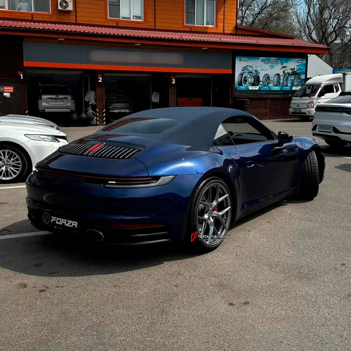 20 21 INCH FORGED WHEELS RIMS for PORSCHE 911 992.1 CARRERA 2023 custom fit buy VOSSEN HF-5 style wheels