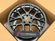 20 21 INCH FORGED WHEELS RIMS for PORSCHE 911 992.2 CARRERA S 2025 custom fit buy OEM Porsche RS Spyder style design wheels