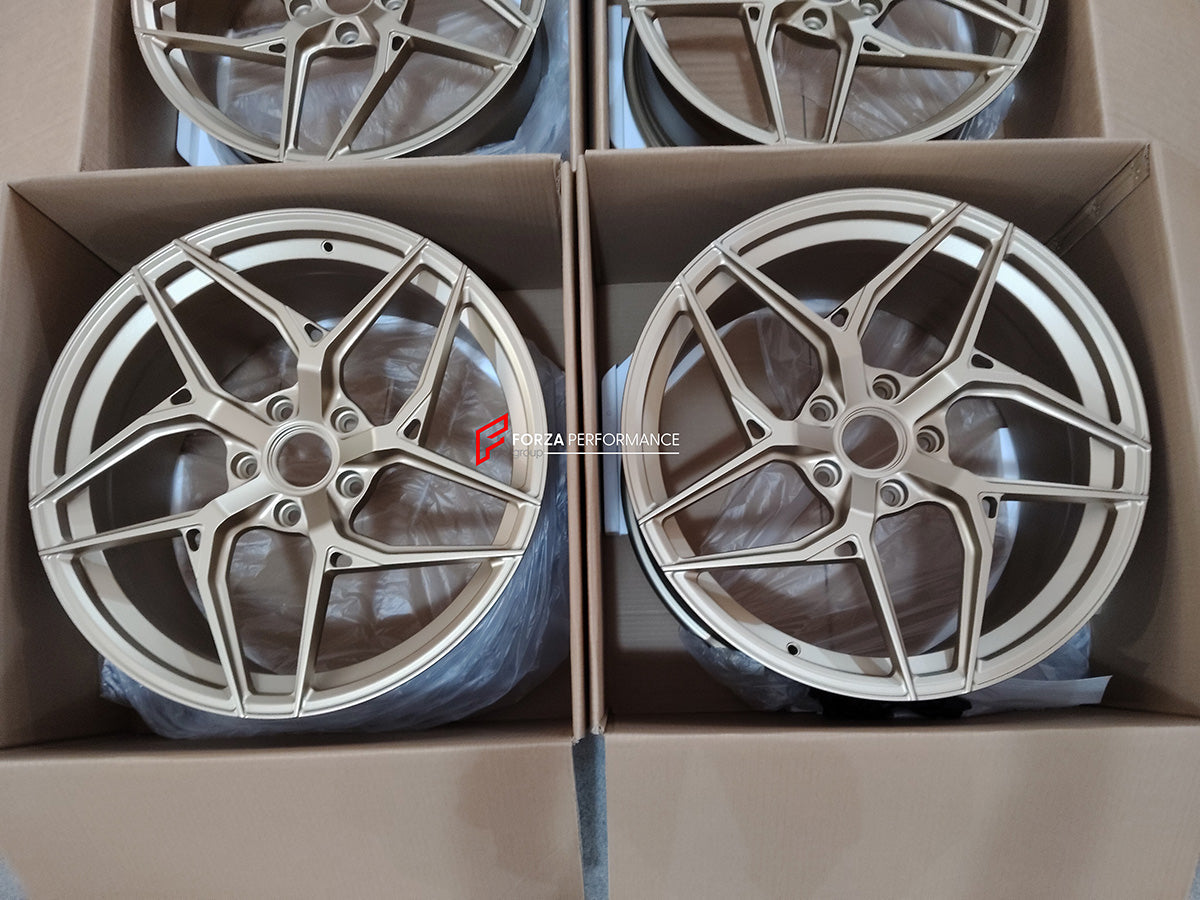 FORGED WHEELS RIMS FOR PORSCHE CAYENNE E4 EV 2026+ Forza Performance custom fit buy PF6 WHEELS