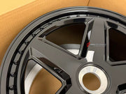 We manufacture premium quality forged wheels rims for Porsche 911 992 Targa 4 GTS 2025 in any design, size, color.

WHEEL SIZE:

Front: 20 x 8.5 ET 40
Rear: 21 x 11.5 ET 62
PCD: 5 x 130
CB: 71.6
Finish: Gloss Black with Gloss Black Fake Hardware
Material: 6061-T6 Forged Aluminum
THIS WHEEL DESIGN CAN BE CUSTOM-MADE FOR YOUR CAR IN ANY SIZE AND COLOR OPTIONS
Available in monoblock, 2-piece, 3-piece, duoblock, beadlock
3D wheel renderings are provided according to the exact dimensions and specifications reque