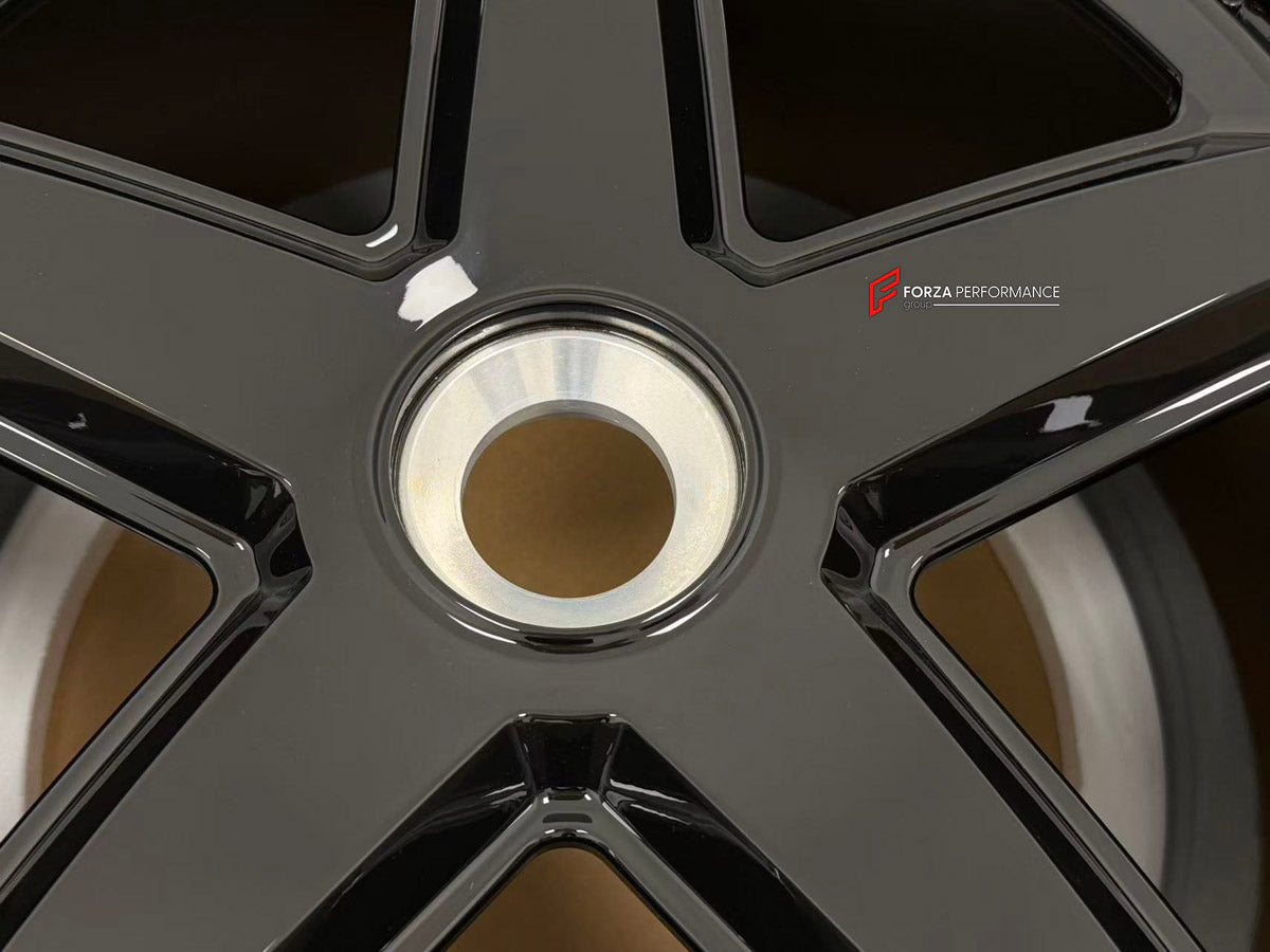 We manufacture premium quality forged wheels rims for Porsche 911 992 Targa 4 GTS 2025 in any design, size, color.

WHEEL SIZE:

Front: 20 x 8.5 ET 40
Rear: 21 x 11.5 ET 62
PCD: 5 x 130
CB: 71.6
Finish: Gloss Black with Gloss Black Fake Hardware
Material: 6061-T6 Forged Aluminum
THIS WHEEL DESIGN CAN BE CUSTOM-MADE FOR YOUR CAR IN ANY SIZE AND COLOR OPTIONS
Available in monoblock, 2-piece, 3-piece, duoblock, beadlock
3D wheel renderings are provided according to the exact dimensions and specifications reque