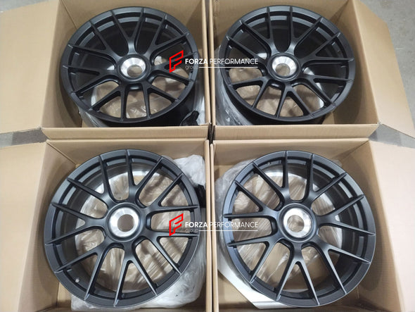 20 INCH CENTERLOCK FORGED WHEELS RIMS for PORSCHE 718 GT4RS 2023 custom fit OEM WEISSACH 992 GT3RS