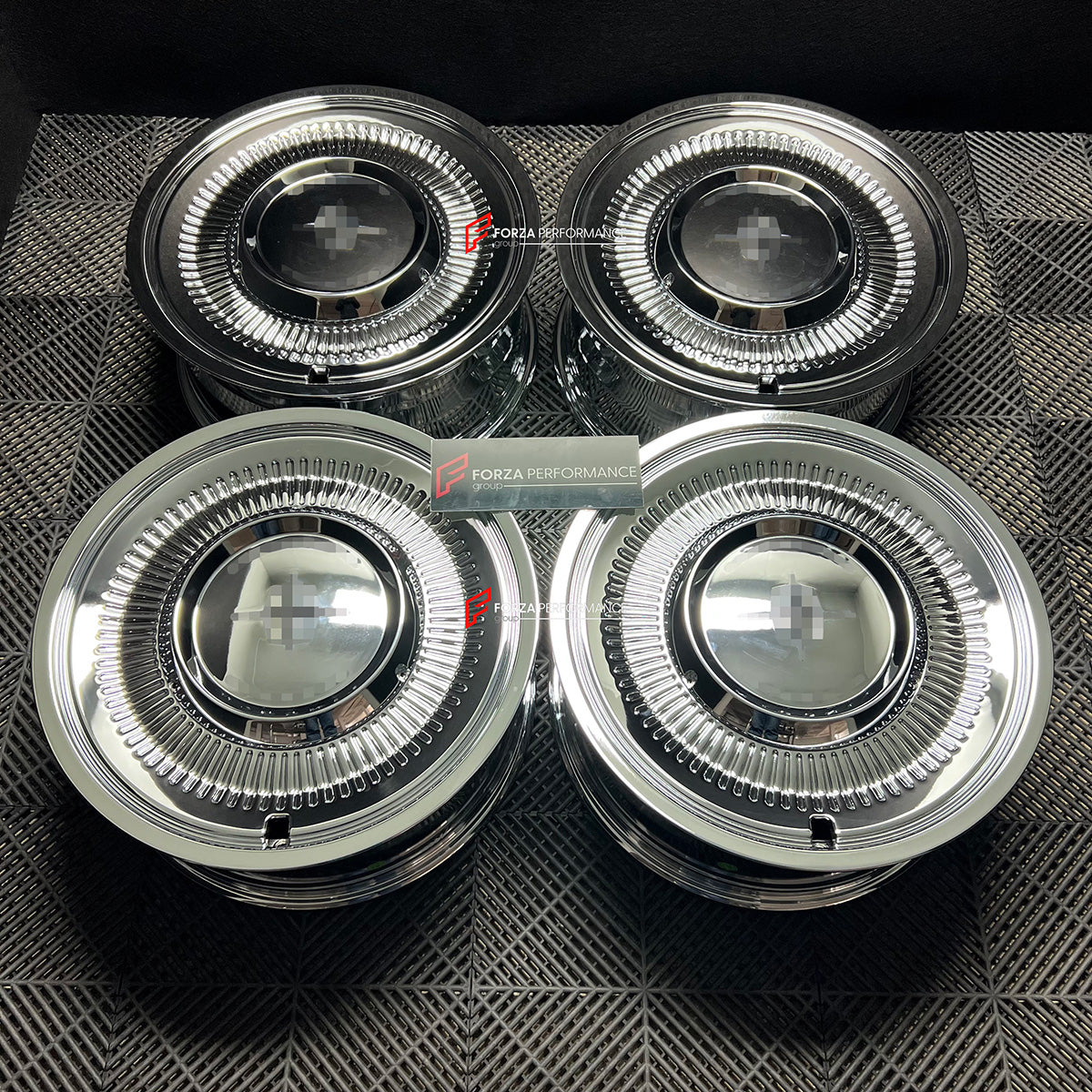 20 INCH CLASSIC FORGED WHEELS RIMS for LINCOLN CONTINENTAL 1966 custom fit ISOTOPE CADENCE WHEELS