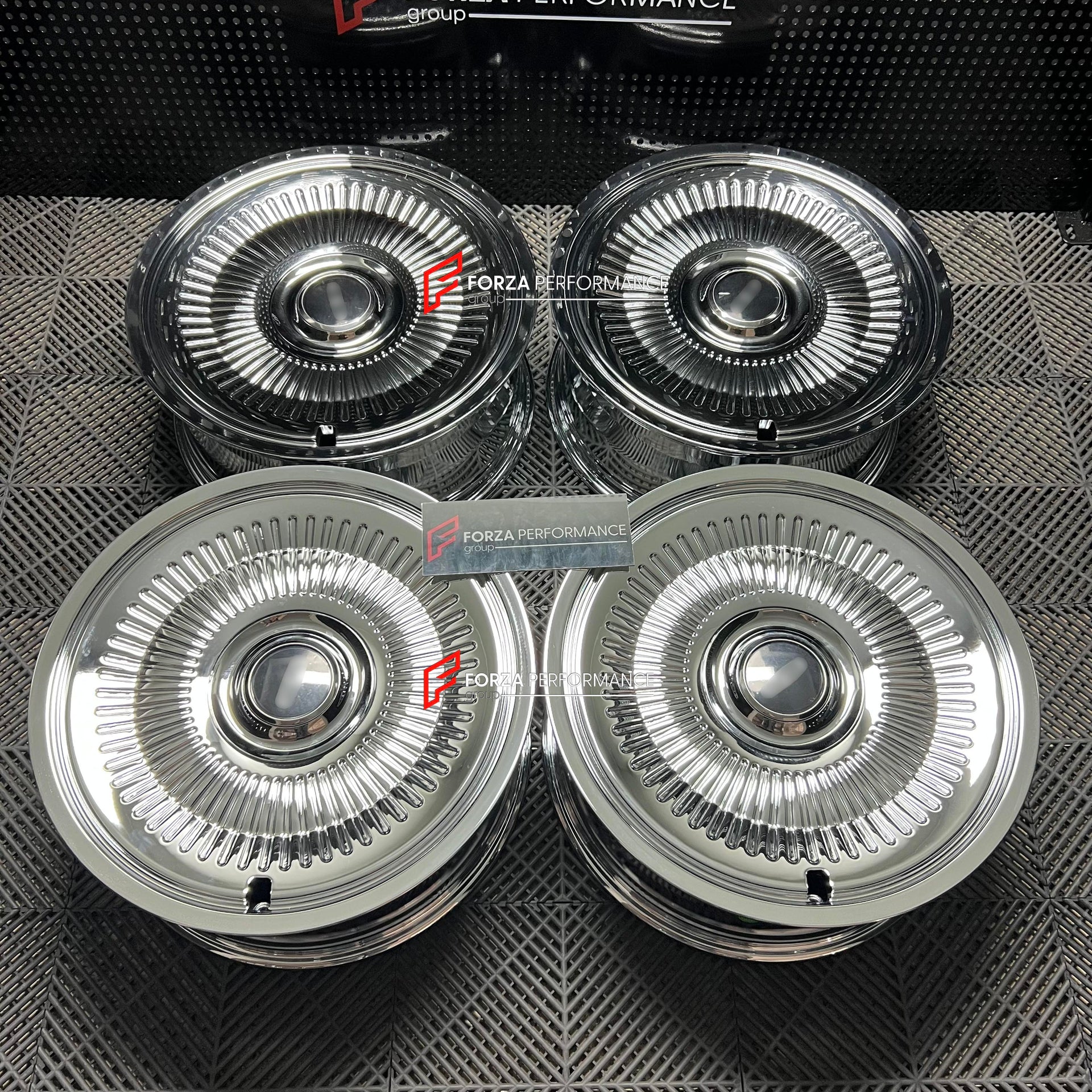 20 INCH CLASSIC FORGED WHEELS RIMS for LINCOLN CONTINENTAL IV 1964 custom fit ISOTOPE CADENCE WHEELS