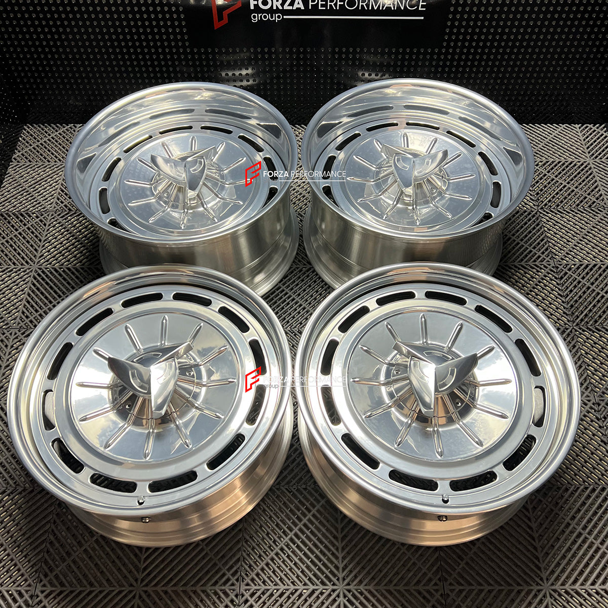 Italian Style Rims 20 INCH FORGED CLASSIC WHEELS RIMS for CHEVROLET IMPALA 1963 custom fit ...