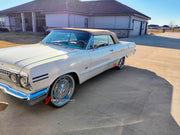 20 INCH FORGED CLASSIC WHEELS RIMS for CHEVROLET IMPALA 1963 custom fit OEM IMPALA SS STYLE WHEELS