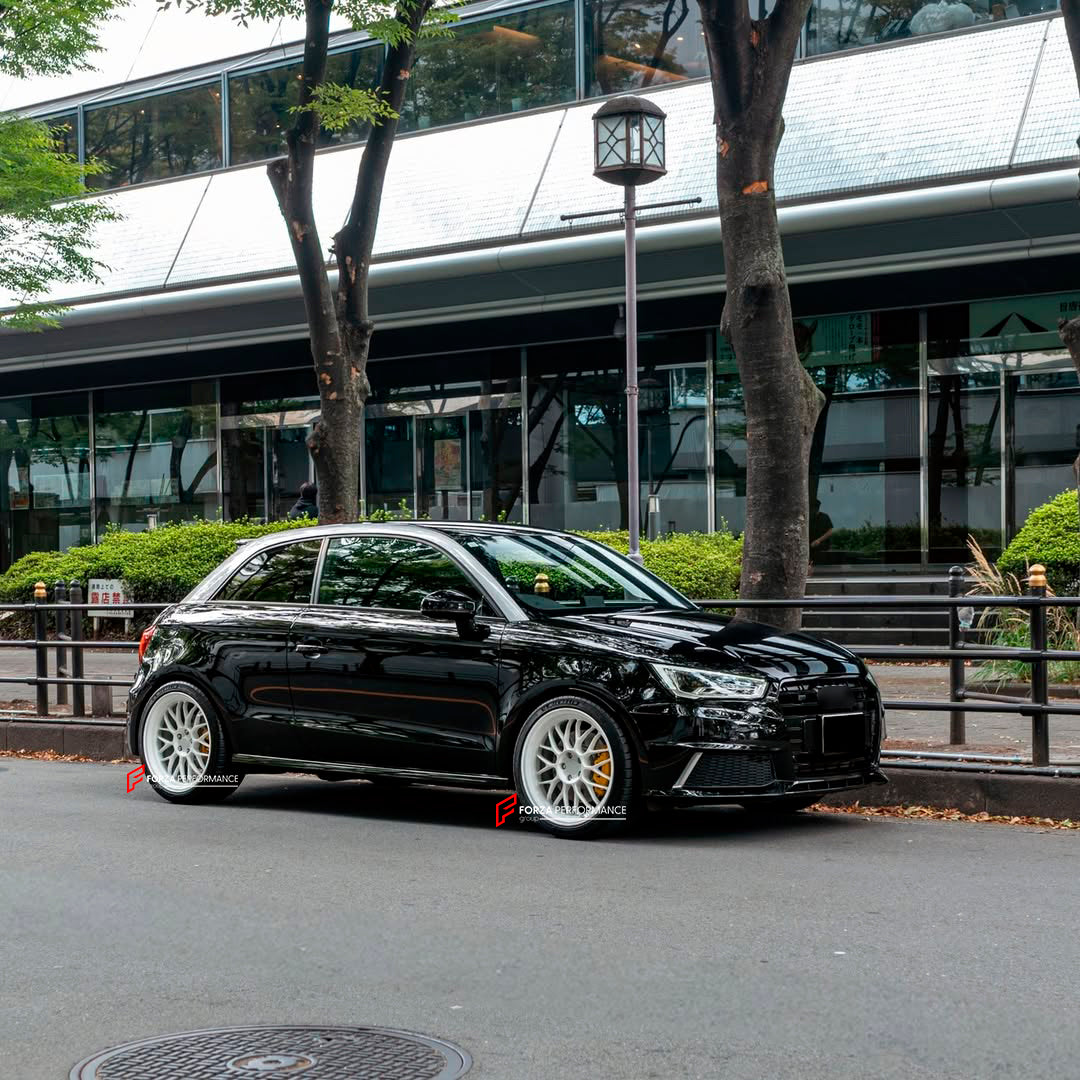 We manufacture premium quality forged wheels for AUDI S1 8X 2014 - 2018&nbsp;in any design, size, color.

THIS WHEEL DESIGN CAN BE CUSTOM-MADE FOR YOUR CAR IN ANY SIZE AND COLOR OPTIONS
Available in monoblock, 2-piece, 3-piece, duoblock, beadlock
3D wheel renderings are provided according to the exact dimensions and specifications requested by the client, ensuring proper fitment for their car prior to production

OPTIONS:&nbsp;

Brushed, polished, chrome, dual-color, milled face&nbsp;&nbsp;
Floating spinnin