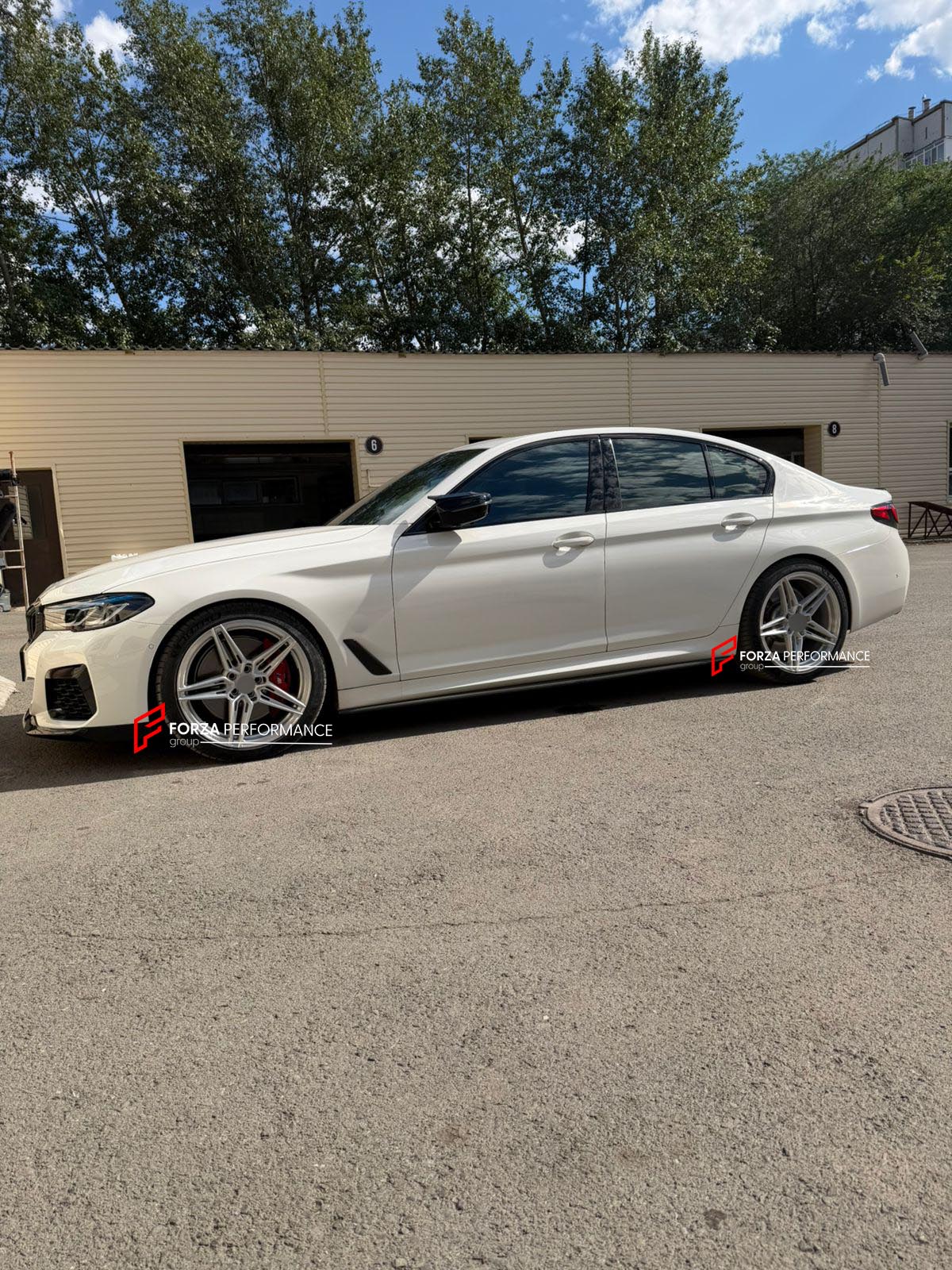 20 INCH FORGED WHEELS RIMS for BMW 5 SERIES 530i xDrive G30 LCI 2023 custom fit VOSSEN HF-7 WHEELS