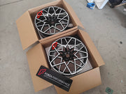 20 INCH FORGED WHEELS RIMS for BMW 8 SERIES 850i 2025 G14 G15 G16 custom fit buy OEM BMW 813M style design wheels