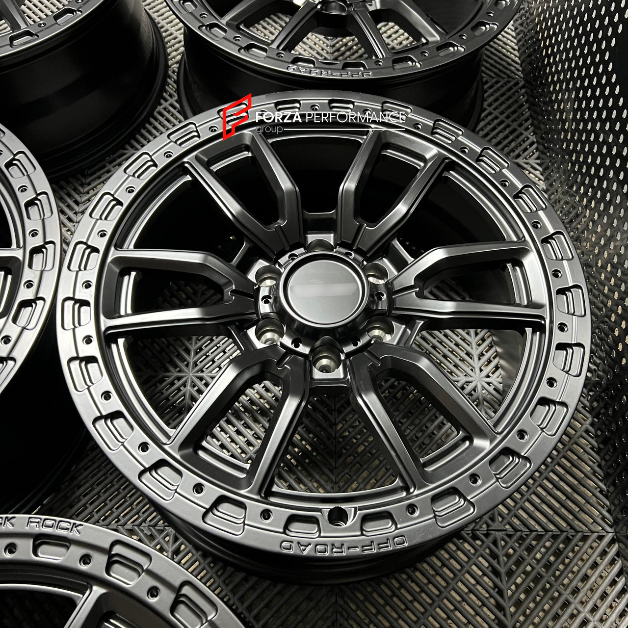 20 INCH FORGED WHEELS RIMS for BYD LEOPARD 8 DENZA B8 2023+ FORZA custom fit BLACK ROCK RAMBLER
