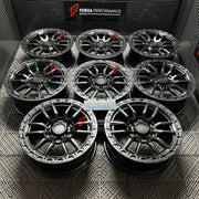 20 INCH FORGED WHEELS RIMS for BYD LEOPARD 8 DENZA B8 2023+ FORZA custom fit BLACK ROCK RAMBLER