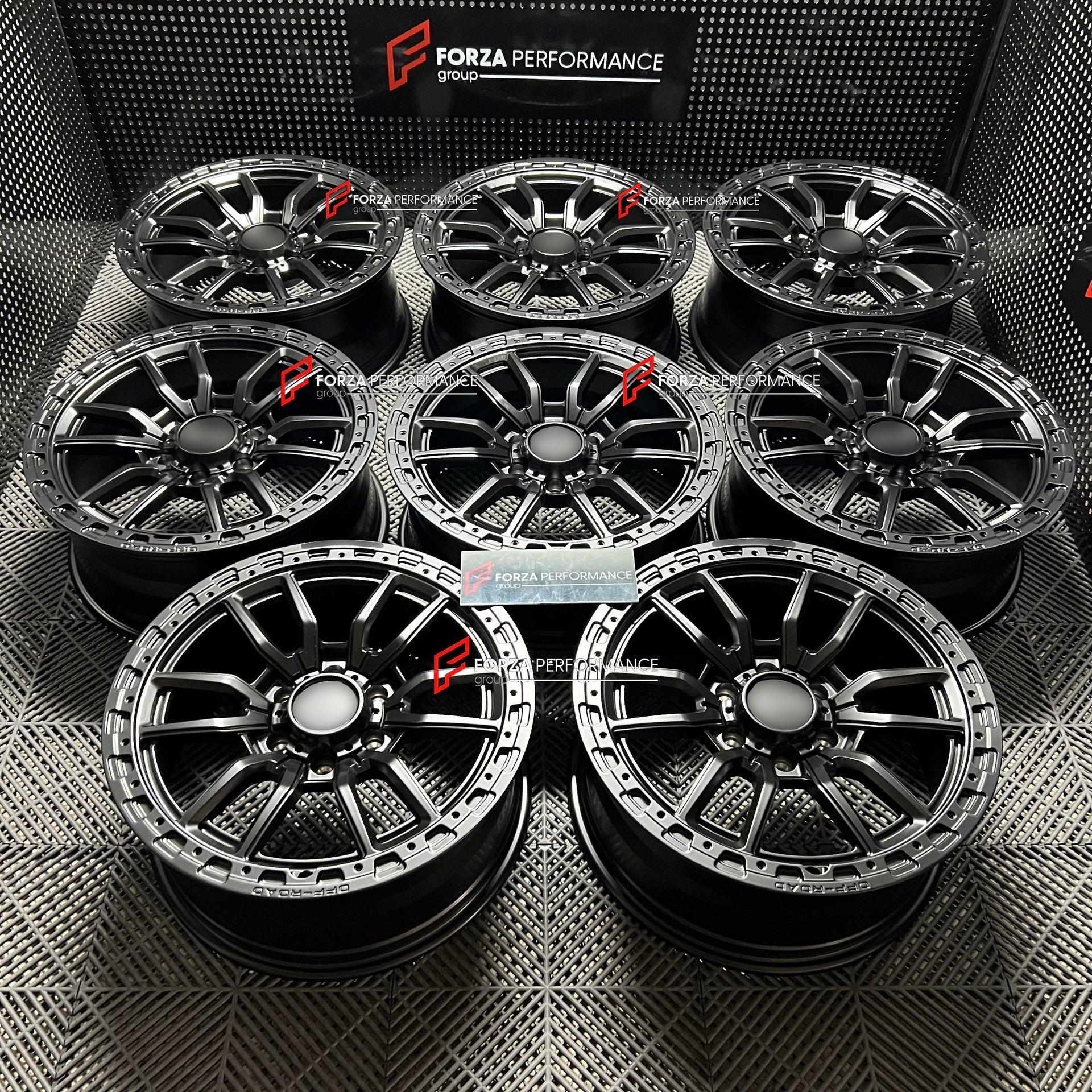 20 INCH FORGED WHEELS RIMS for BYD LEOPARD 8 DENZA B8 2023+ FORZA custom fit BLACK ROCK RAMBLER