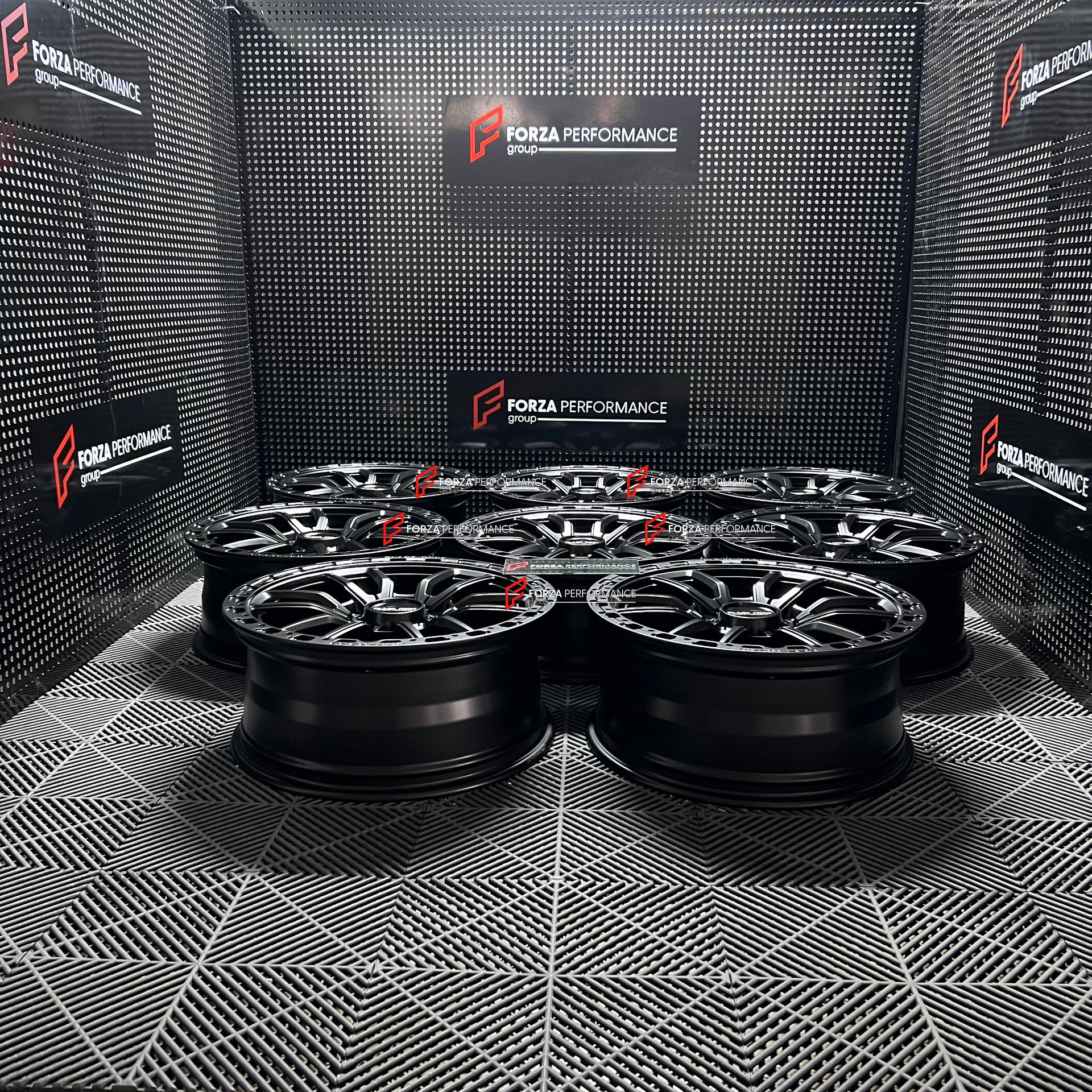 20 INCH FORGED WHEELS RIMS for BYD LEOPARD 8 DENZA B8 2023+ FORZA custom fit BLACK ROCK RAMBLER