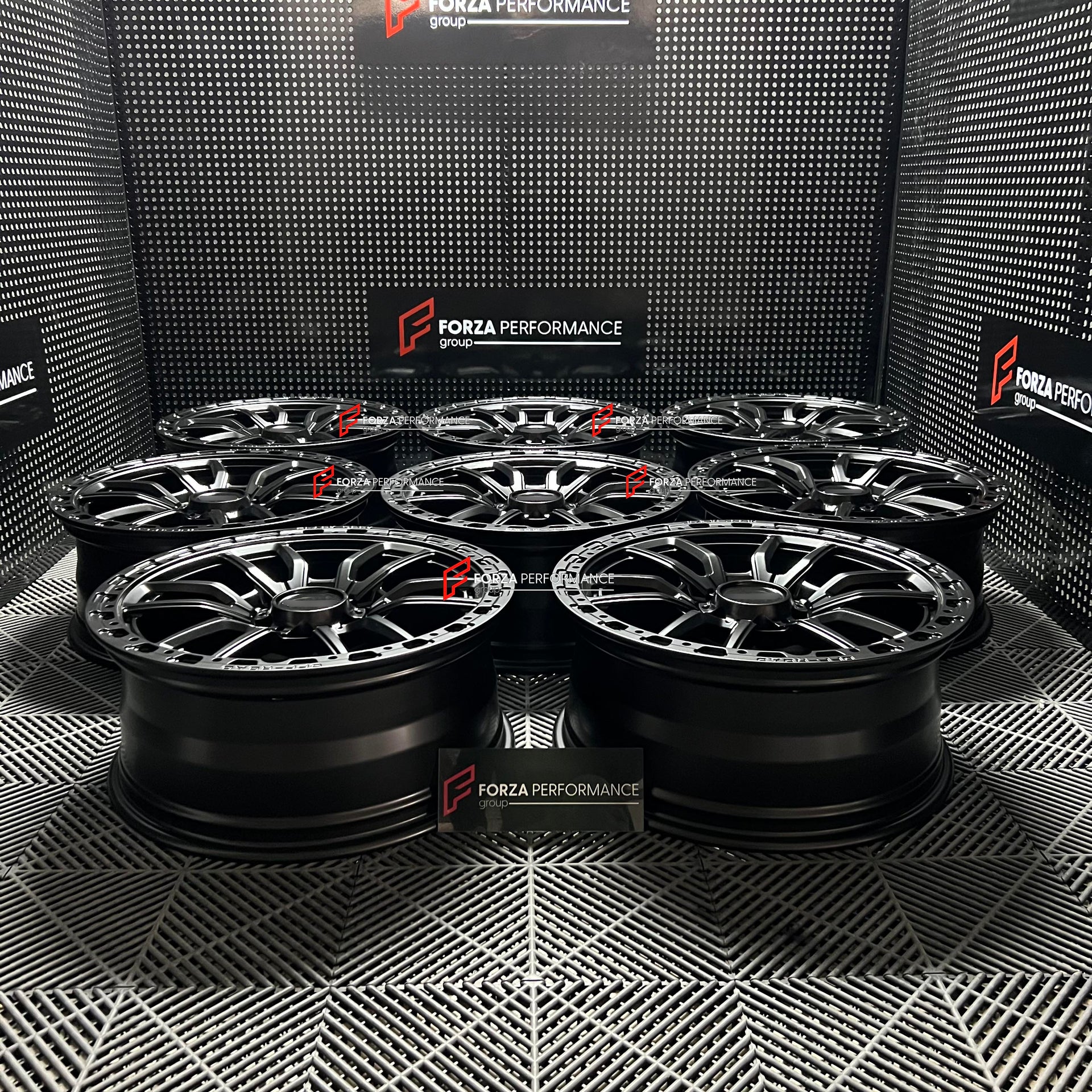 20 INCH FORGED WHEELS RIMS for BYD LEOPARD 8 DENZA B8 2023+ FORZA custom fit BLACK ROCK RAMBLER