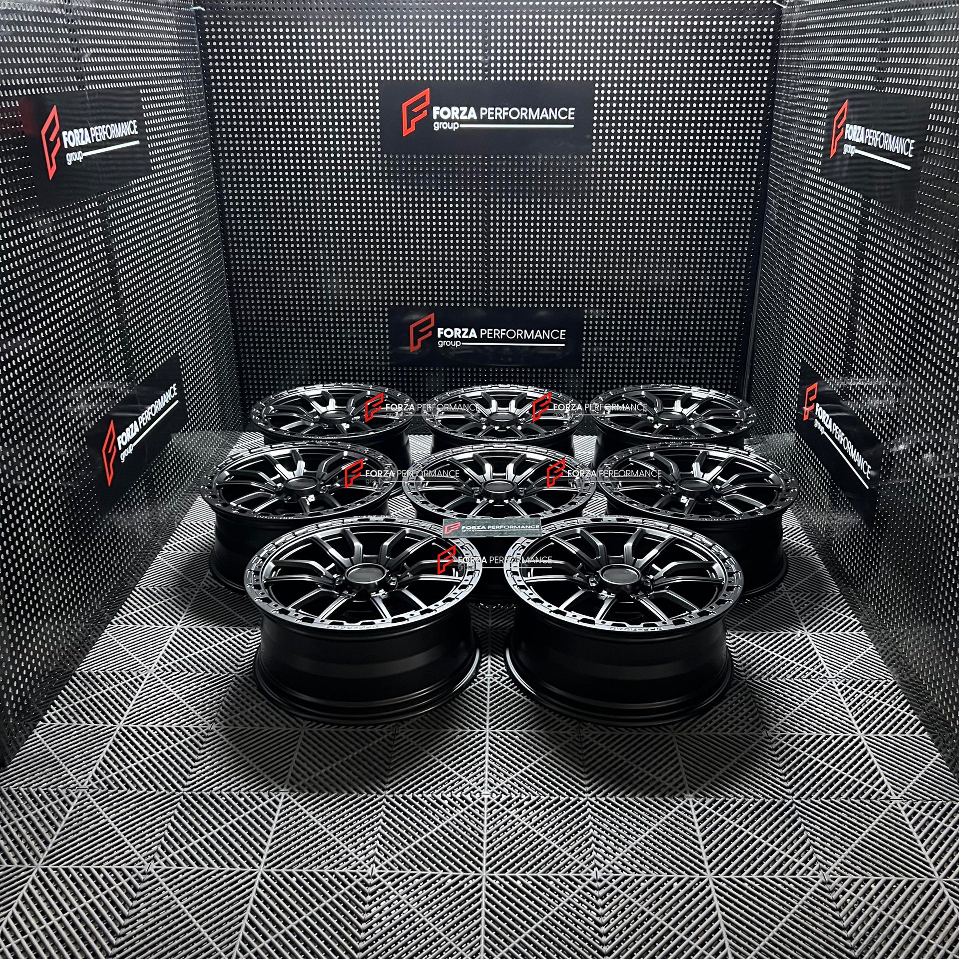 20 INCH FORGED WHEELS RIMS for BYD LEOPARD 8 DENZA B8 2023+ FORZA custom fit BLACK ROCK RAMBLER