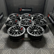 20 INCH FORGED WHEELS RIMS for BYD LEOPARD 8 DENZA B8 2023+ FORZA custom fit BLACK ROCK RAMBLER