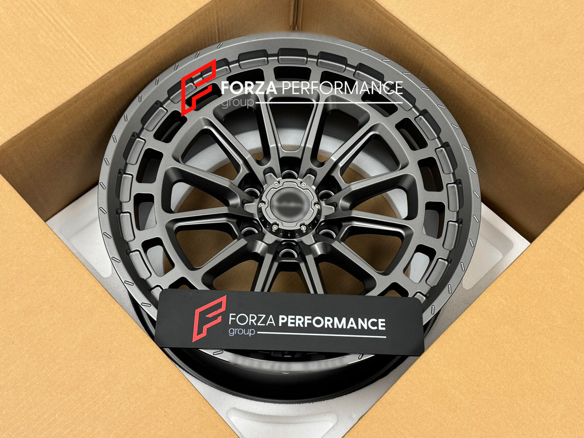 20 INCH FORGED WHEELS RIMS for DODGE RAM 1500 RHO 2025 custom fit buy Brixton Forged BX03-M Off-Road Monoblock style design wheels