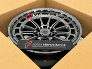 20 INCH FORGED WHEELS RIMS for DODGE RAM 1500 RHO 2025 custom fit buy Brixton Forged BX03-M Off-Road Monoblock style design wheels