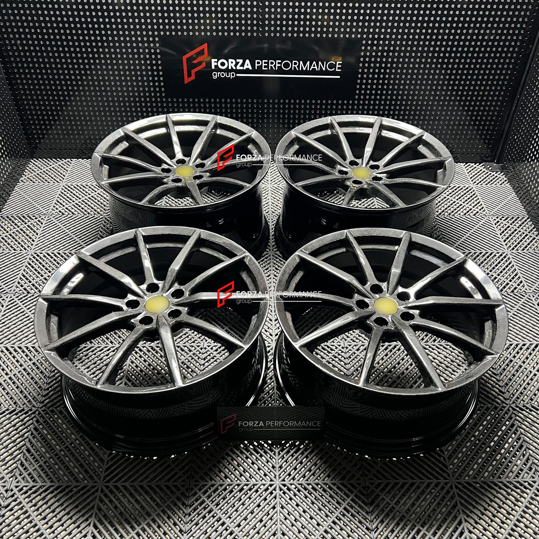 20 INCH FORGED WHEELS RIMS for FERRARI 296 FORZA PERFORMANCE custom fit OEM CARBON 296 WHEELS