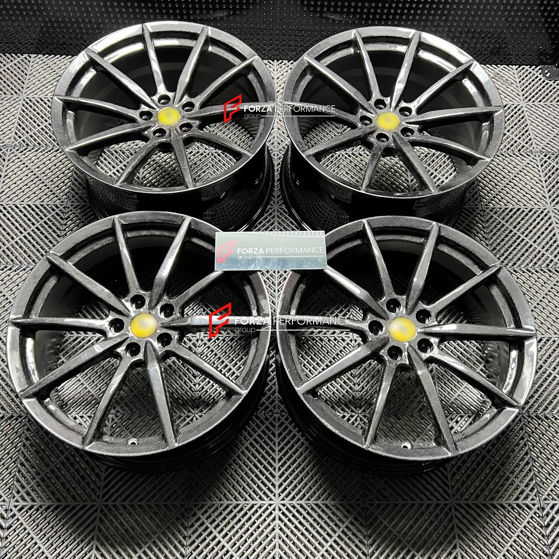 20 INCH FORGED WHEELS RIMS for FERRARI 296 FORZA PERFORMANCE custom fit OEM CARBON 296 WHEELS