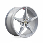 We manufacture premium quality forged wheels rims for Ferrari 296 GTB 2022+ in any design, size, color.

WHEEL SIZE:

Front: 20 x 9 ET 44.7
Rear: 20 x 11 ET 38.5
PCD: 5 x 114.3
CB: 67.1
Finish: Satin Bronze
Material: 6061-T6 Forged Aluminum
THIS WHEEL DESIGN CAN BE CUSTOM-MADE FOR YOUR CAR IN ANY SIZE AND COLOR OPTIONS
Available in monoblock, 2-piece, 3-piece, duoblock, beadlock
3D wheel renderings are provided according to the exact dimensions and specifications requested by the client, ensuring proper fit