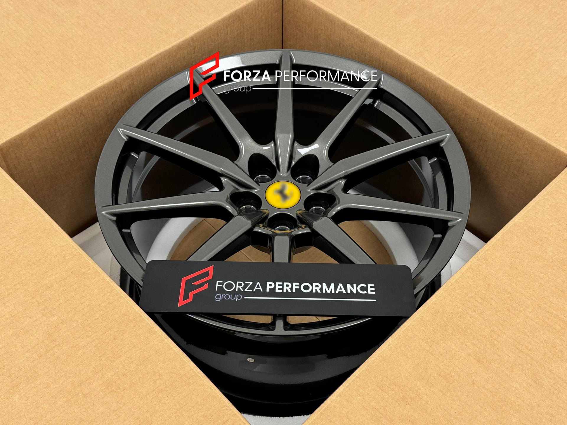 20 INCH FORGED WHEELS RIMS for FERRARI 296 GTB 2023 FORZA custom fit buy OEM style WHEELS