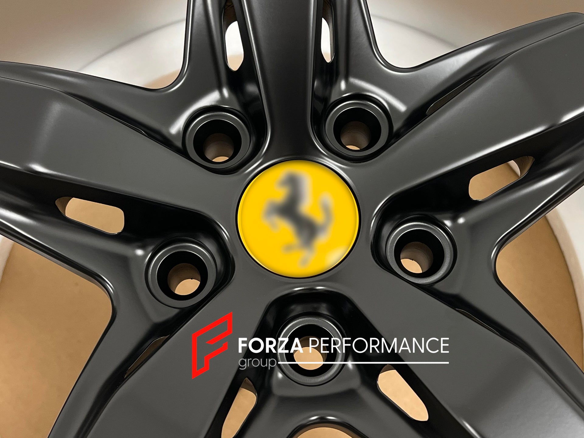 20 INCH FORGED WHEELS RIMS for FERRARI 296 GTB 2024 Forza Performance custom fit buy OEM Ferrari 296 GTB style design wheels