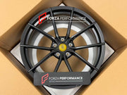 20 INCH FORGED WHEELS RIMS for FERRARI 488 2020 SPIDER PISTA R767 Forza Performance custom fit buy OEM Ferrari 488 Pista style design wheels
