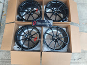20 INCH FORGED WHEELS RIMS for FERRARI 488 2020 SPIDER PISTA R767 Forza Performance custom fit buy OEM Ferrari 488 Pista style design wheels