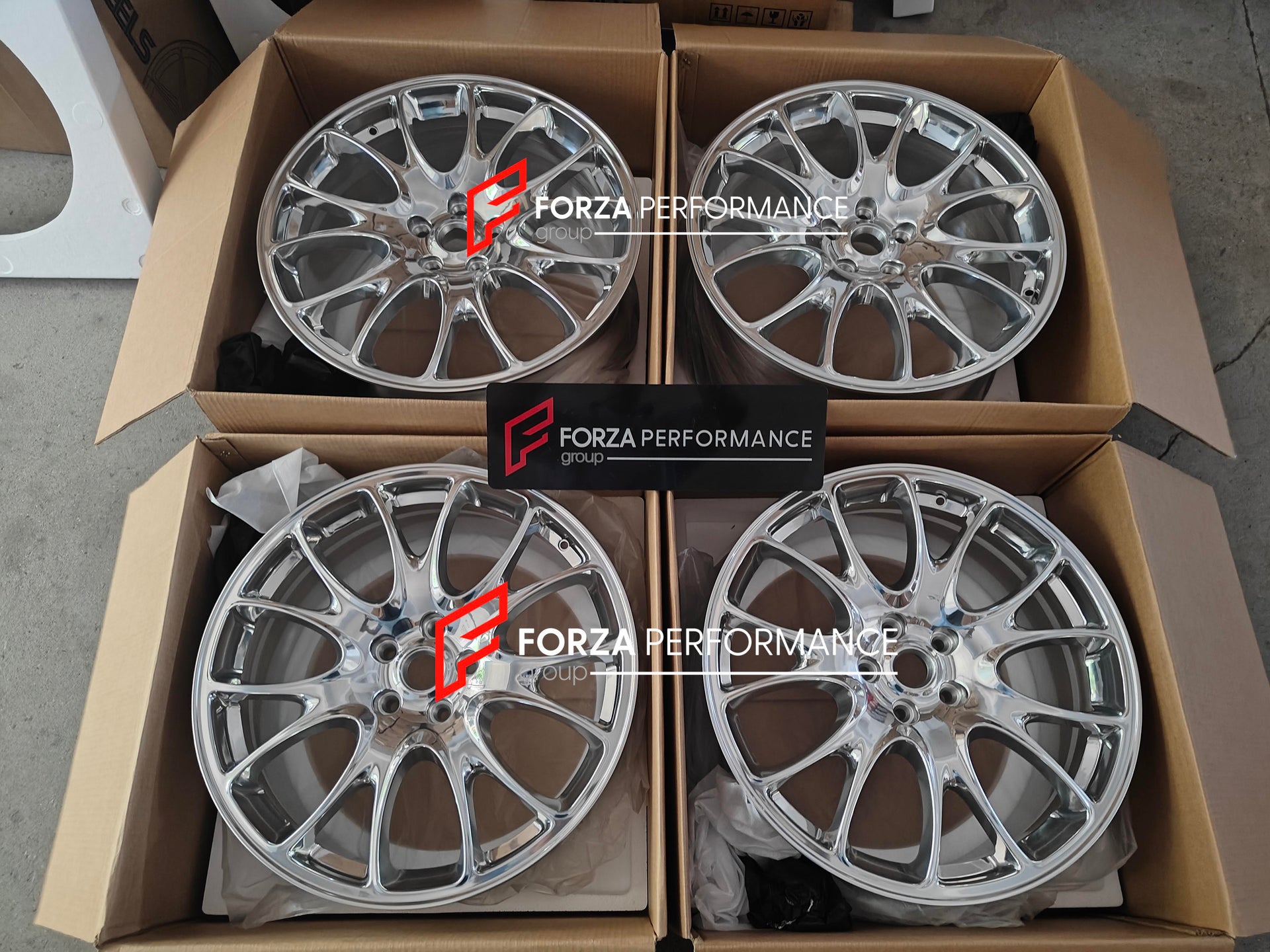 20 INCH FORGED WHEELS RIMS for FERRARI 612 2011 custom fit buy Forza Performance Ferrari 599 GTB Challenge style design wheels