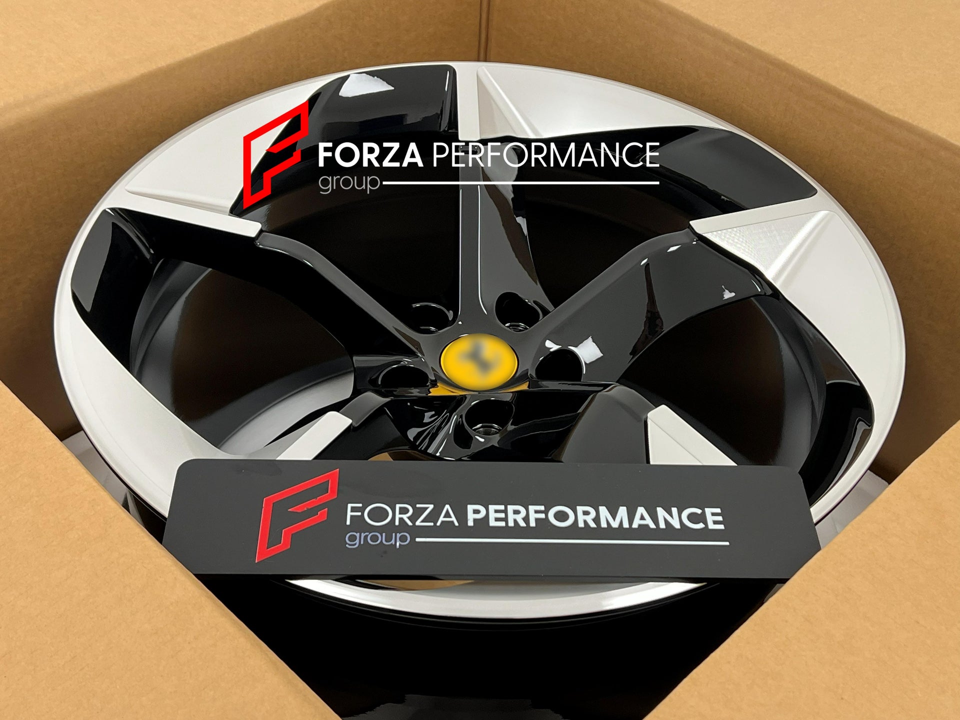 20 INCH FORGED WHEELS RIMS for FERRARI SF90 2026 custom fit buy OEM Ferrari 12 Cilindri style design wheels